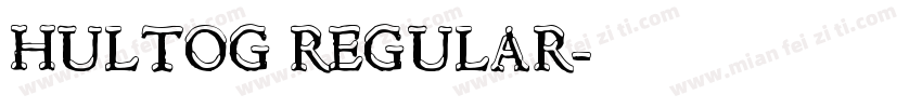 Hultog Regular字体转换